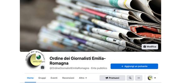 SEGUICI SU FACEBOOK: abbiamo inaugurato la pagina dell’OdG Emilia-Romagna