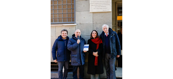 TARGA e QUADERNO dell’Ordine dei Giornalisti Emilia-Romagna per ricordare Giovanni Spadolini nel centenario della nascita e i tredici anni della sua direzione al Resto del Carlino